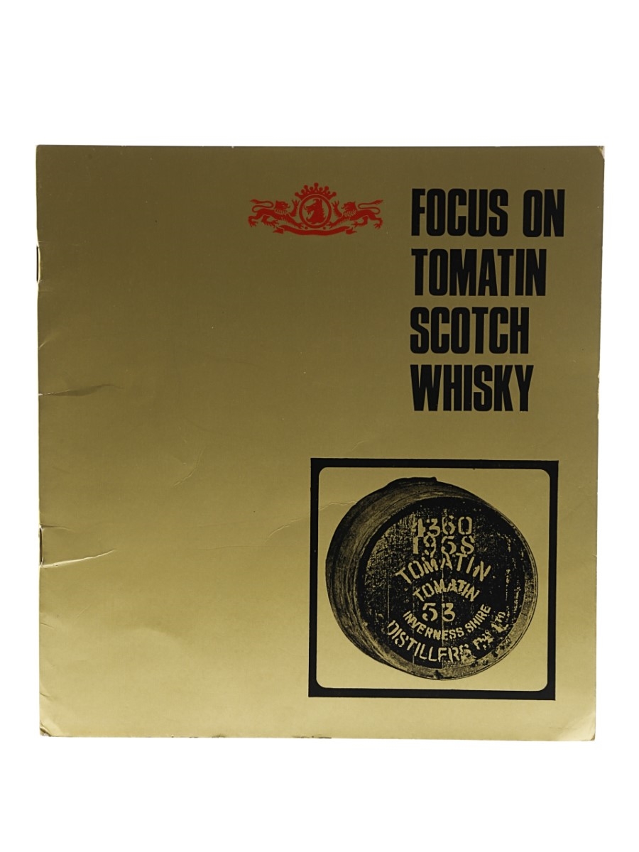 Focus On Tomatin Scotch Whisky Richard Garrett 