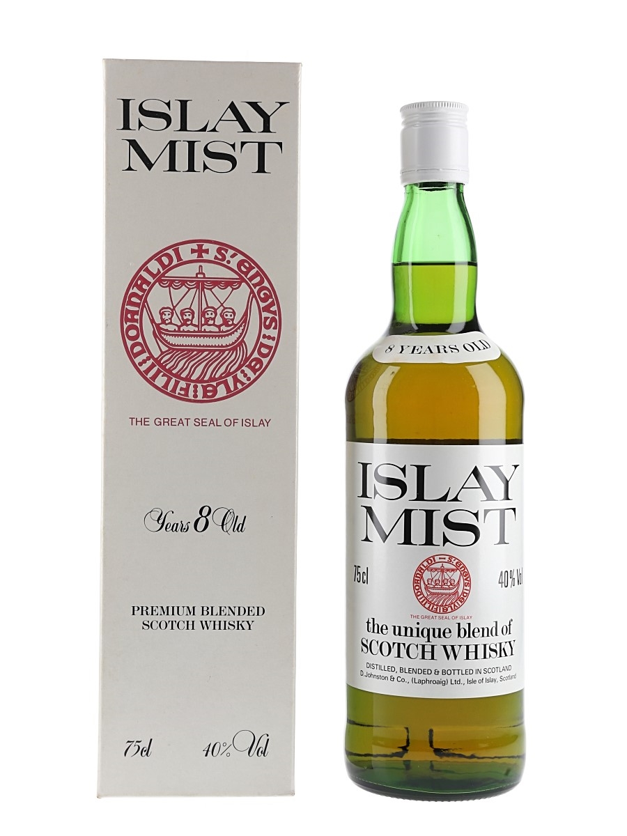 Islay Mist 8 Year Old Bottled 1980s - D Johnston & Co. 75cl / 40%