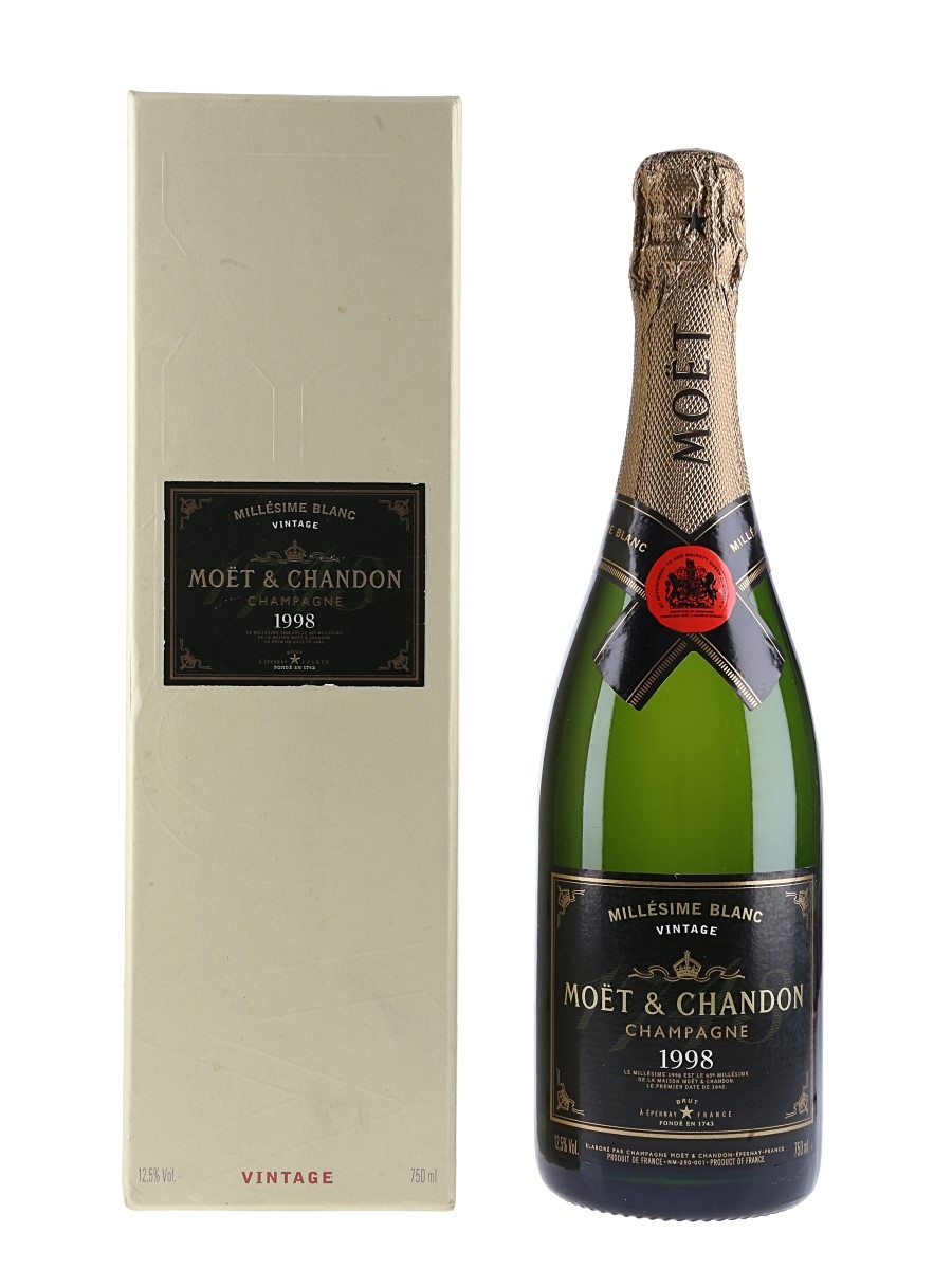 Moet & Chandon 1998 Millesime Blanc - Lot 131653 - Buy/Sell