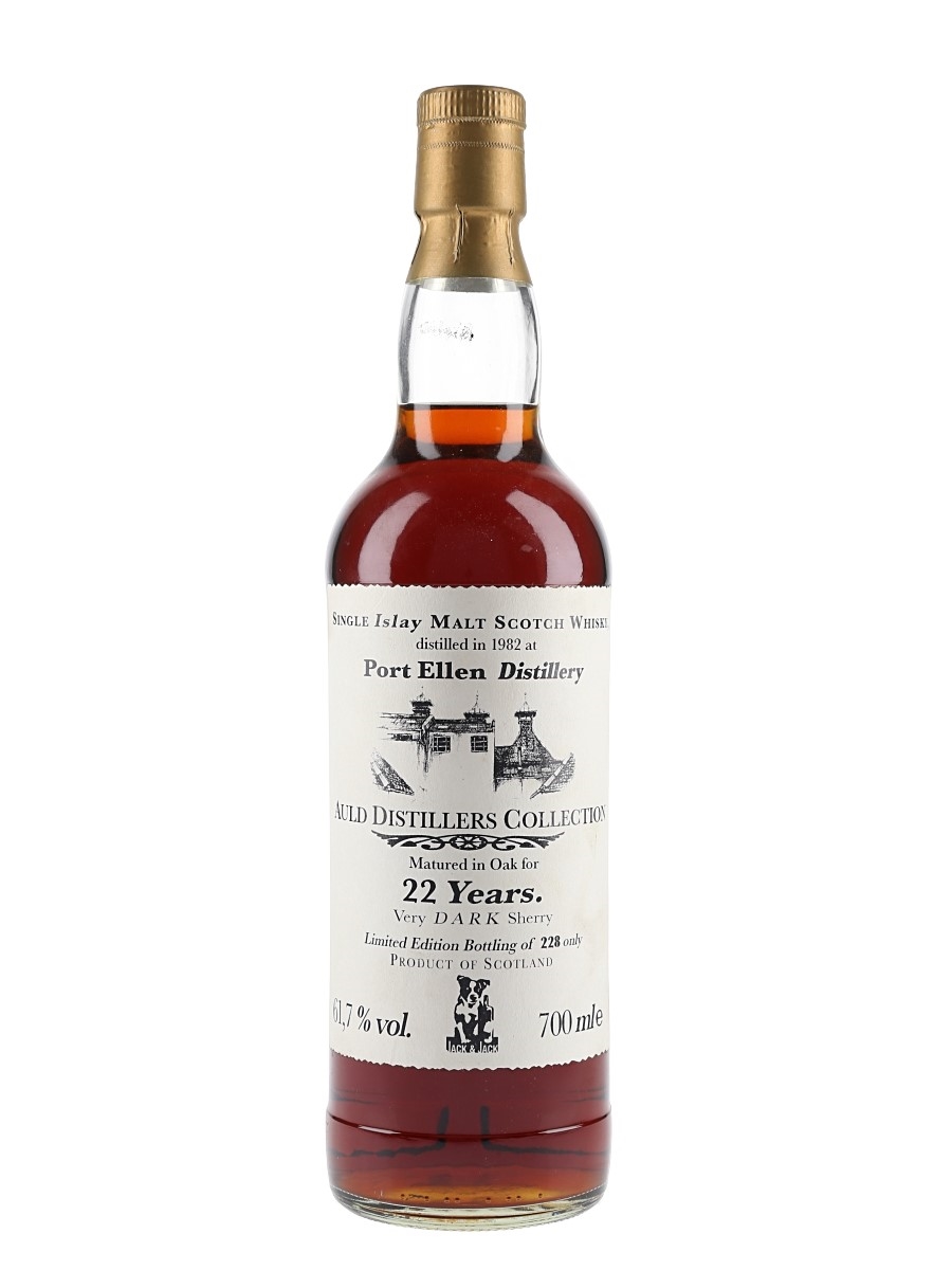 Port Ellen 1982 22 Year Old Auld Distillers Collection - Jumping Jack Productions 70cl / 61.7%