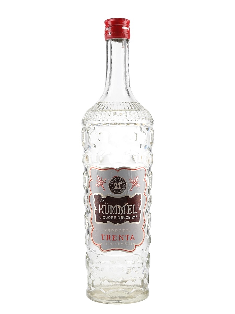 Trenta Kummel Liqueur Bottled 1950's 100cl / 31%