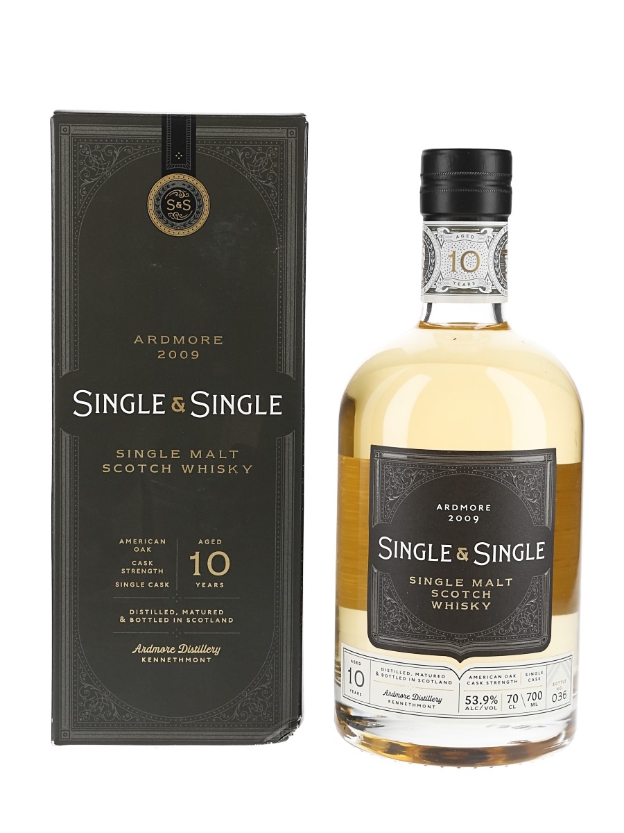 Ardmore 2009 10 Year Old Single & Single 70cl / 53.9%