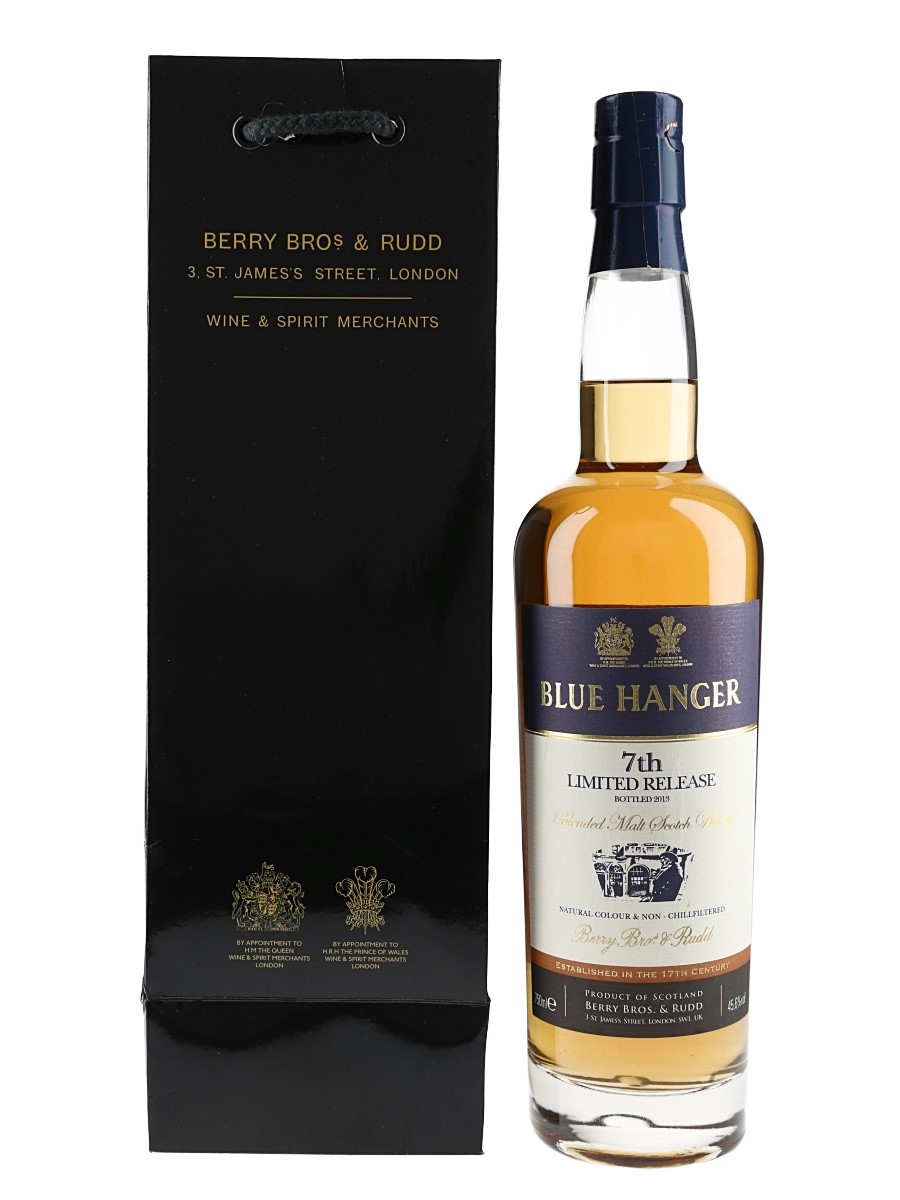 Blue Hanger 7th Limited Release Bottled 2013 - Berry Bros & Rudd 75cl / 45.6%