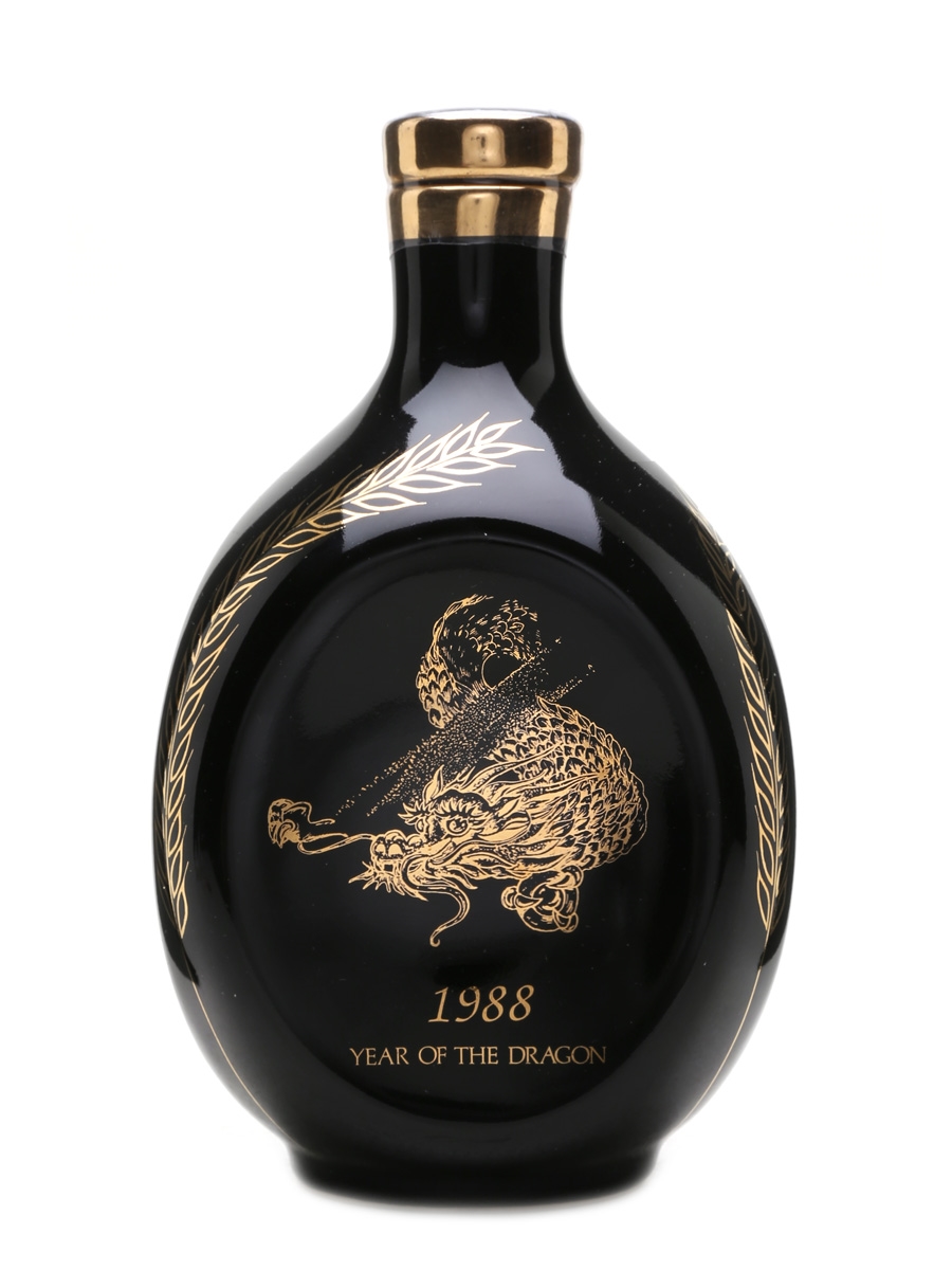 Dimple 1988 Year Of The Dragon Ceramic Decanter 75cl / 43%