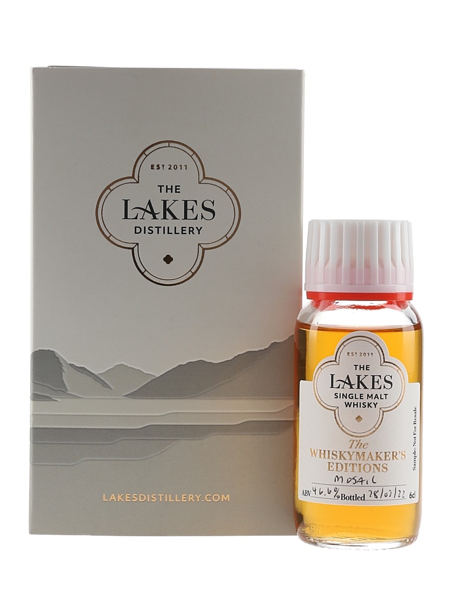 Lakes Distillery Whiskymaker's Editions Mosaic Bottled 2022 - Sample 6cl / 46.6%
