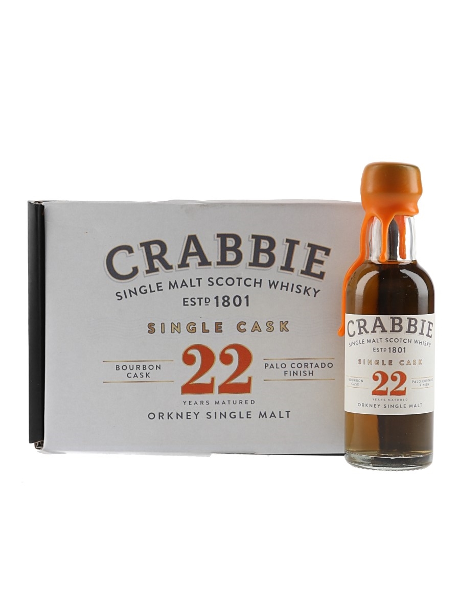 Crabbie 22 Year Old Single Cask Single Cask 5cl