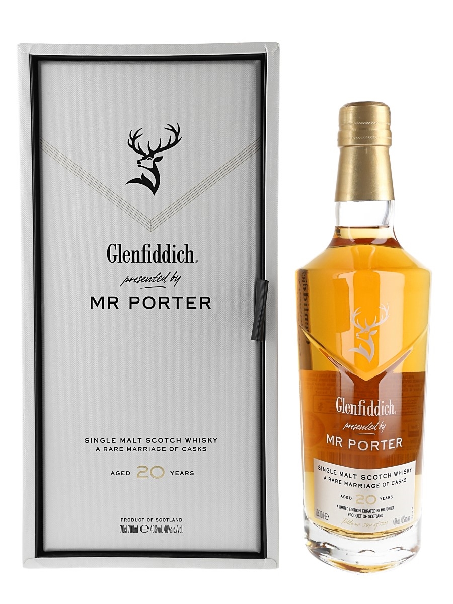 Glenfiddich 20 Year Old Limited Edition Mr Porter 70cl / 48%