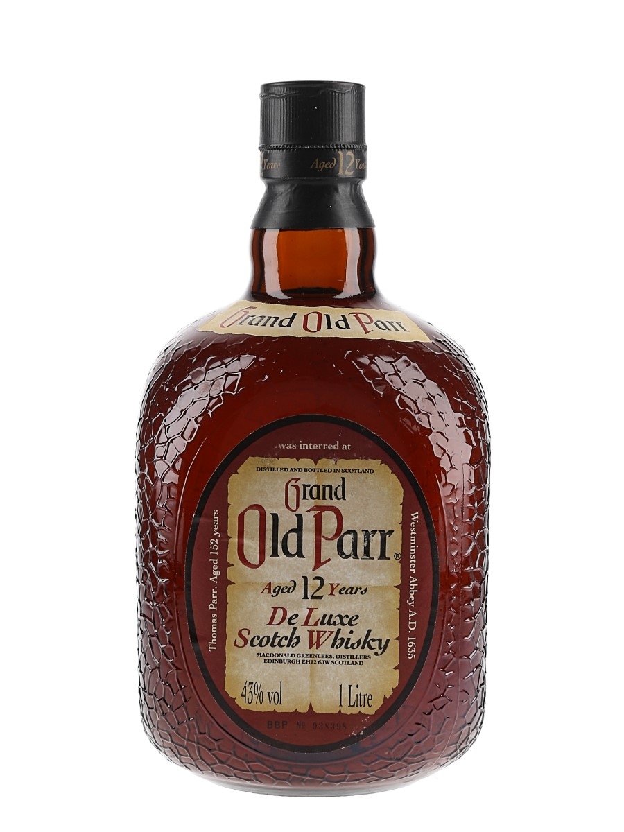 Grand Old Parr 12 Year Old De Luxe  100cl / 43%