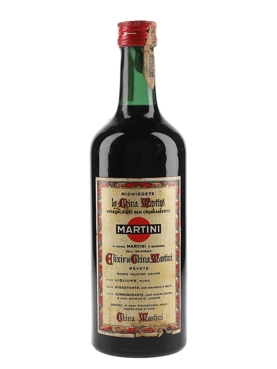 Martini Elixir Di China - Lot 128003 - Buy/Sell Liqueurs Online