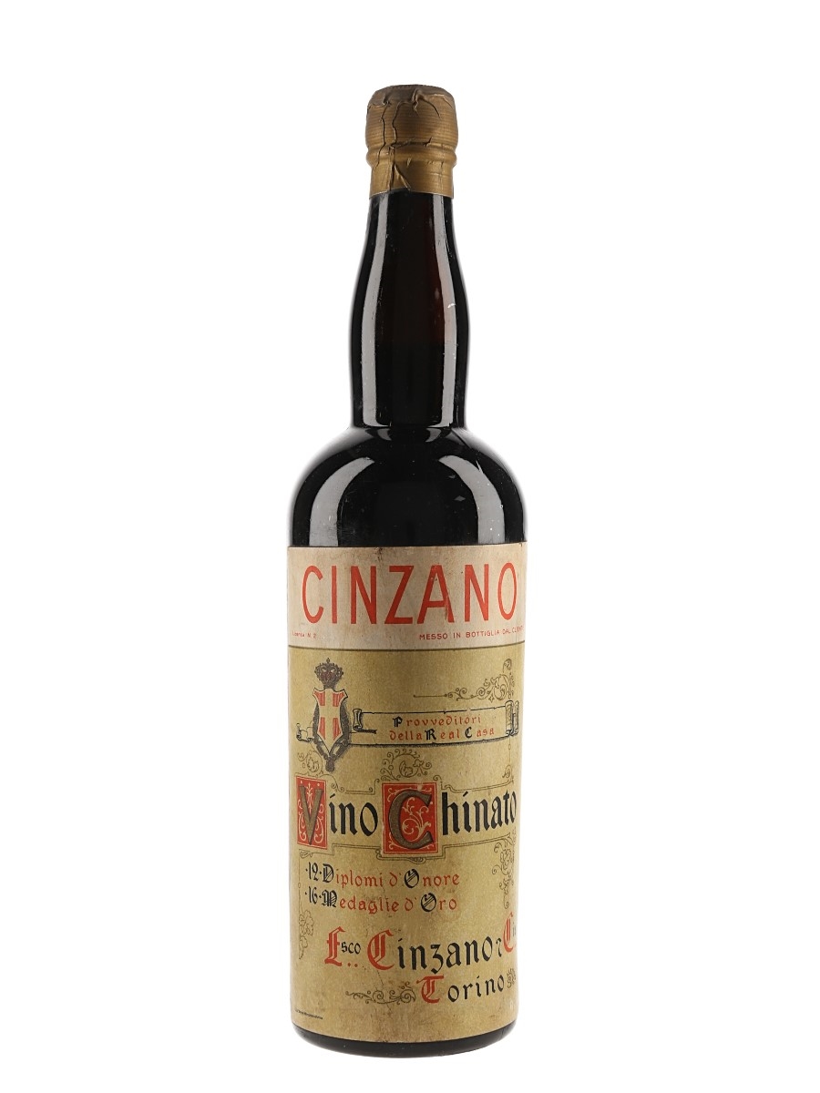 Cinzano Vino Chinato Bottled 1950s 75cl