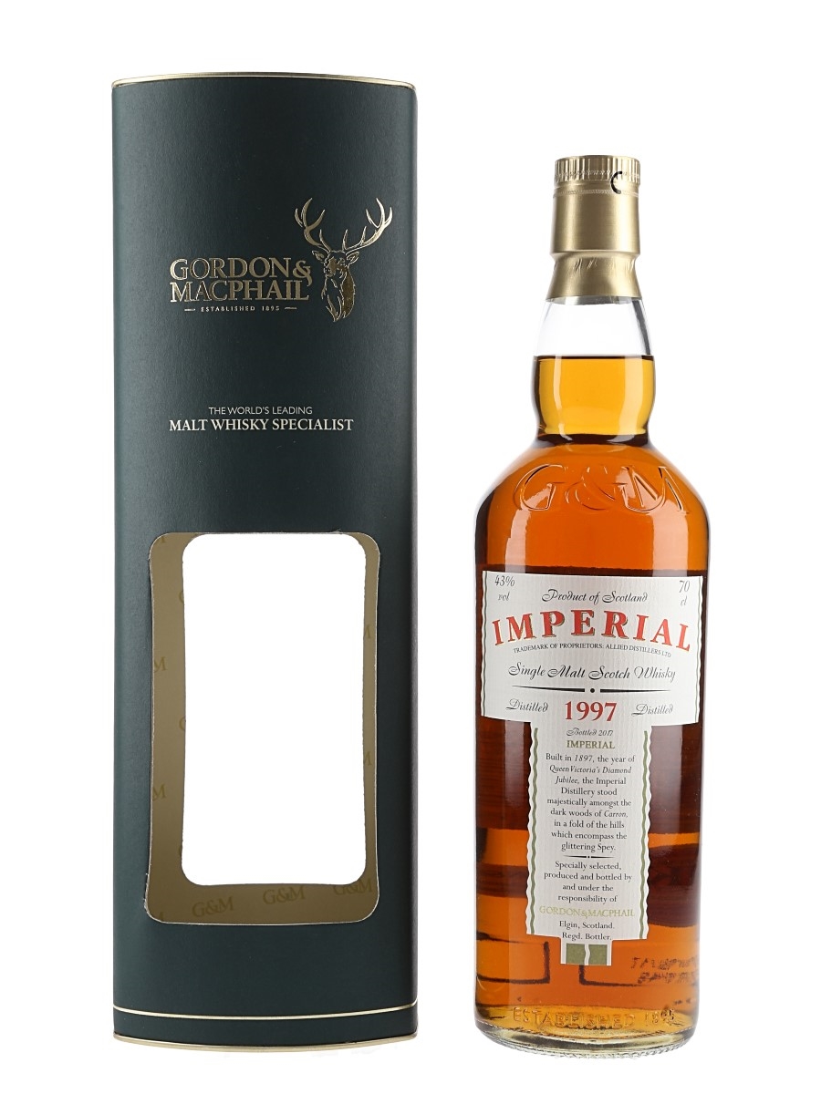 Imperial 1997 Bottled 2017 - Gordon & MacPhail 70cl / 43%