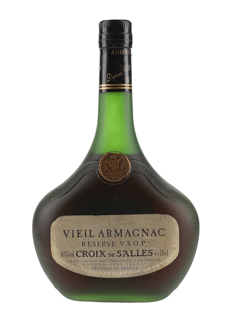 Croix de Salles Vieille Armagnac Reserve VSOP Bottled 1980s-1990s 70cl / 40%