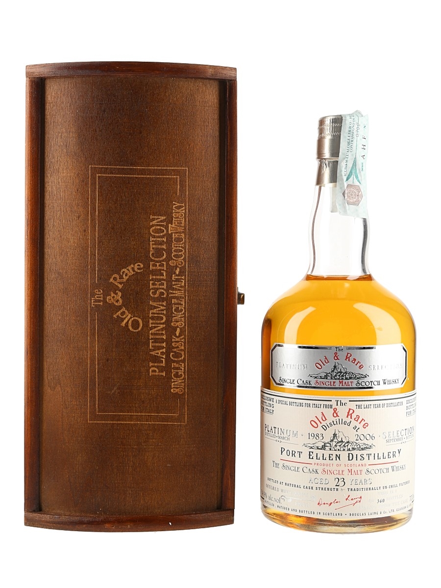 Port Ellen 1983 23 Year Old Old & Rare Platinum Selection - Italy Exclusive 70cl / 54.9%