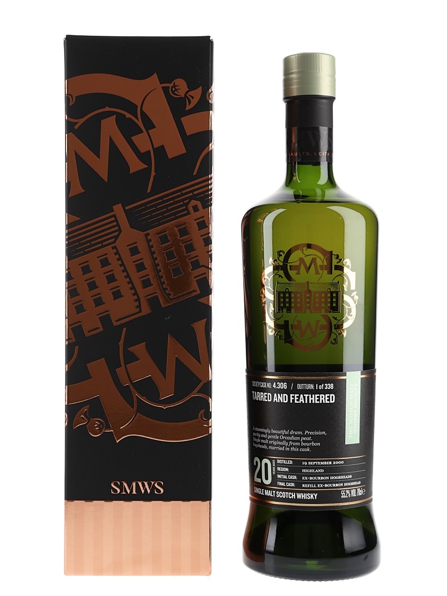 SMWS 4.306 Tarred And Feathered Highland Park 2000 20 Year Old 70cl / 55.2%