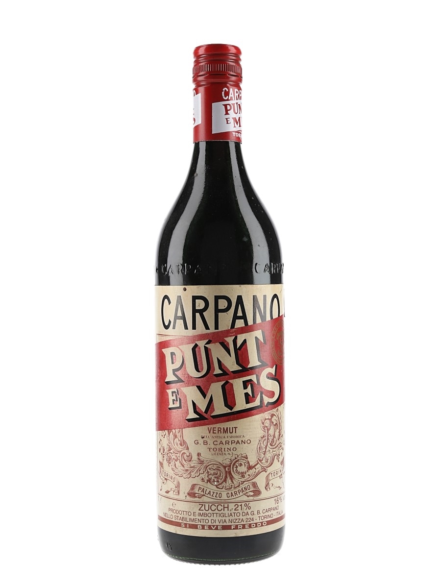 Carpano Punt E Mes Bottled 1980s 100cl / 16%
