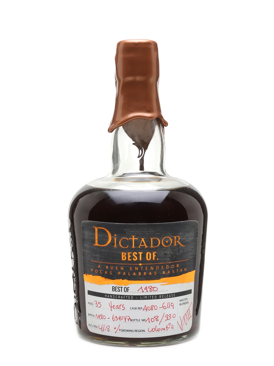 Dictador Best Of 1980 Rum 35 Year Old 70cl / 41.8%