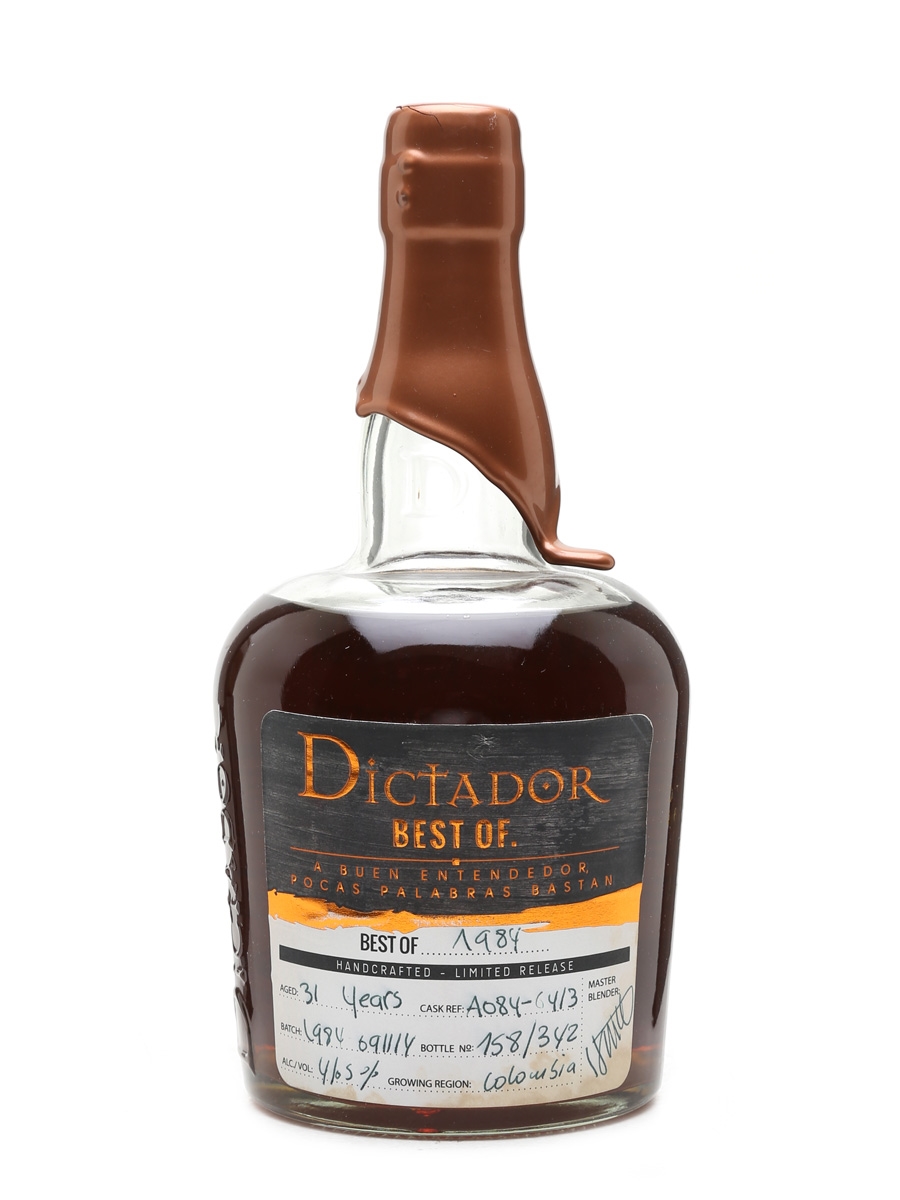 Dictador Best Of 1984 Rum 31 Year Old 70cl / 41.5%