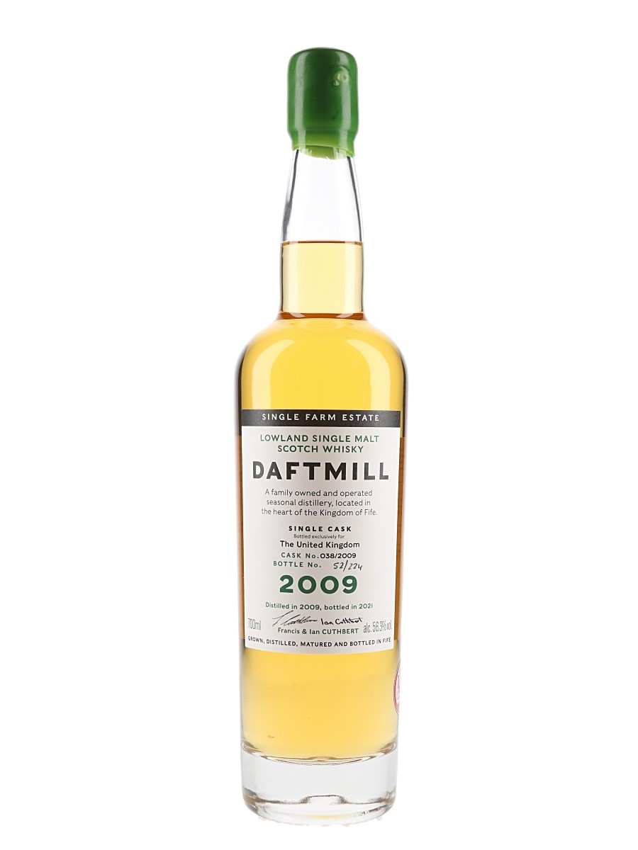 Daftmill 2009 Single Cask Bottled 2021 - United Kingdom 70cl / 56.3%