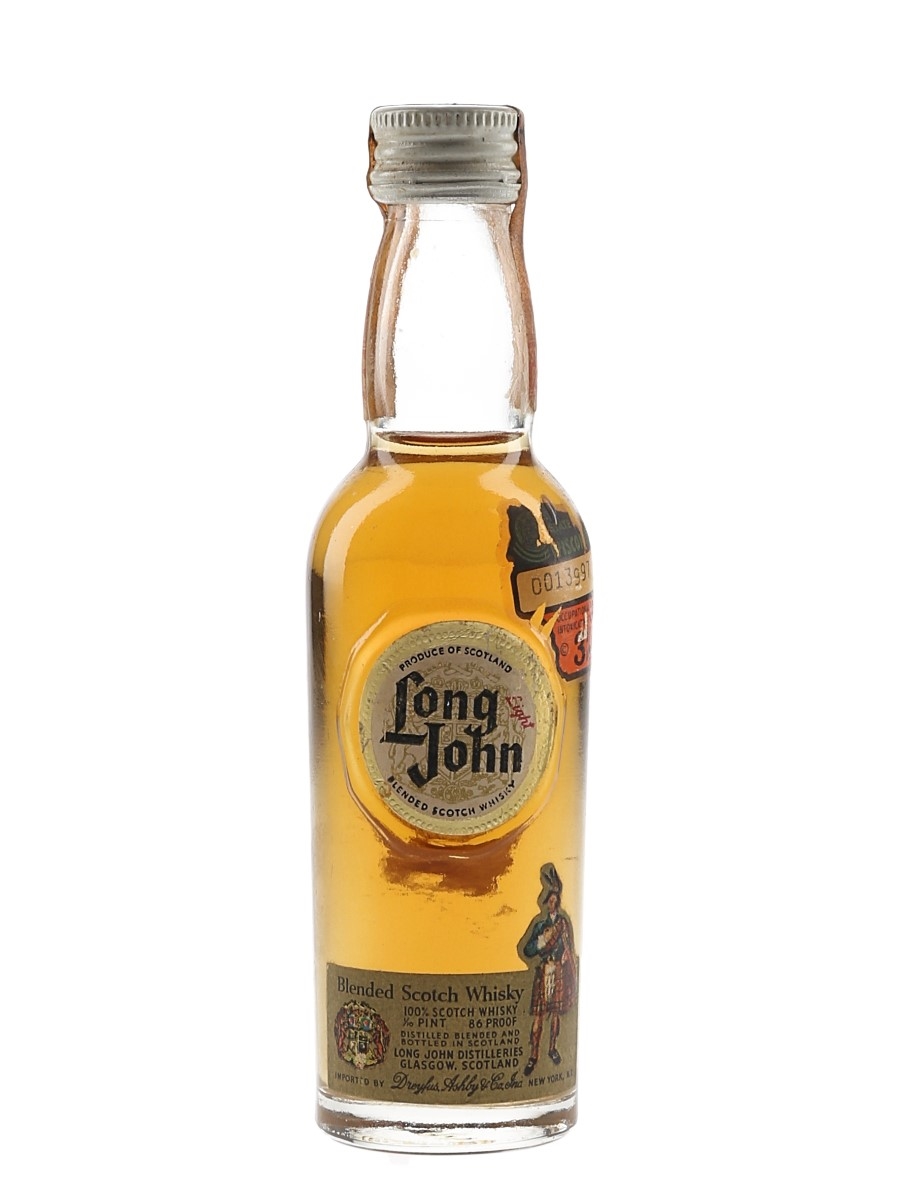 Long John Special Reserve Bottled 1930s-1940s 4.7cl / 43%