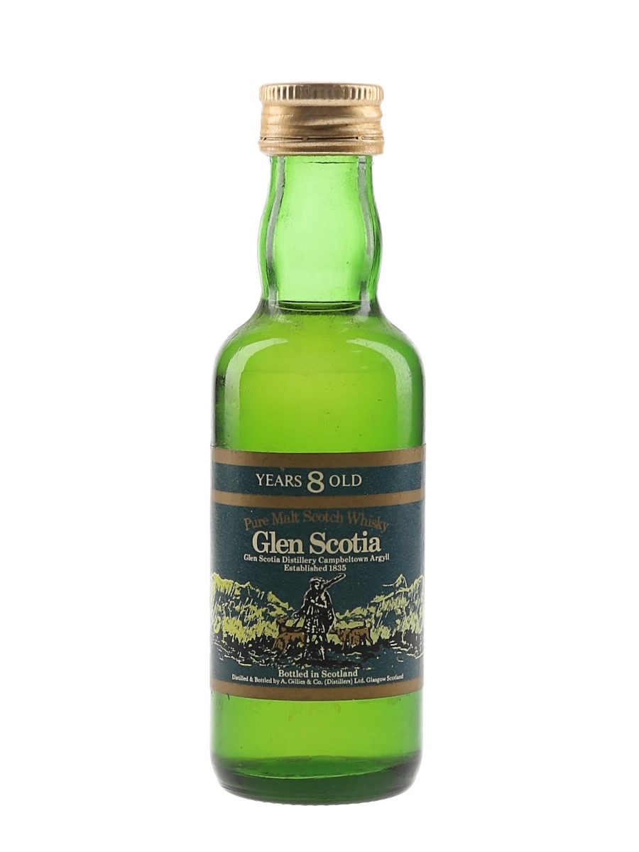 Glen Scotia 8 Year Old Bottled 1980s 5cl