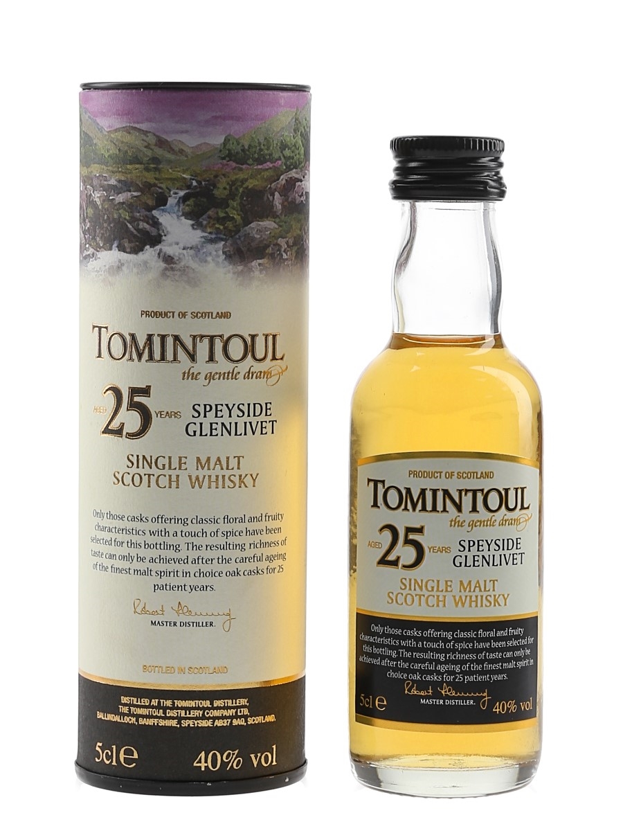 Tomintoul 25 Year Old  5cl / 40%