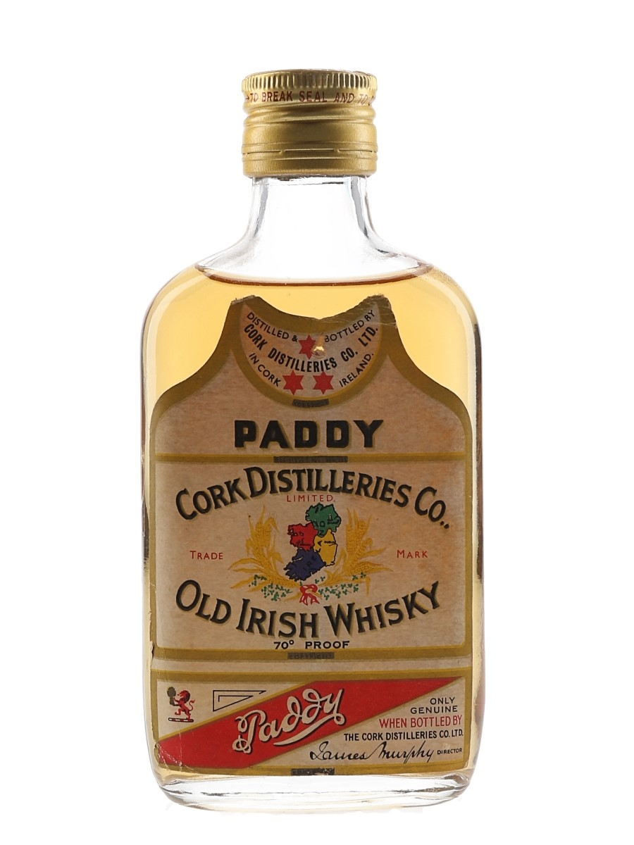 Paddy Old Irish Bottled 1970s 15cl / 40%