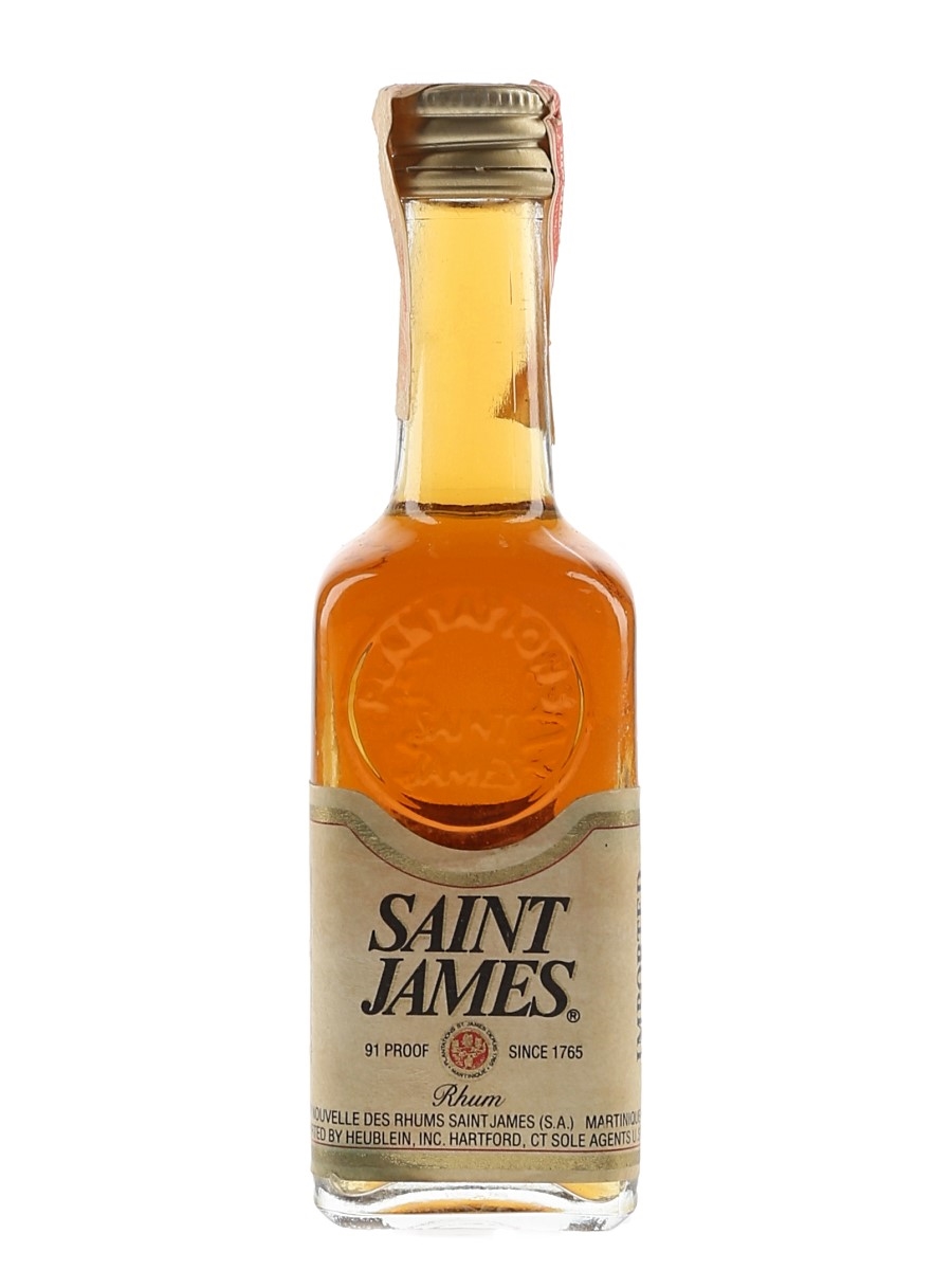 Saint James Rhum Bottled 1980s - Heublein, Inc 5cl / 45.5%