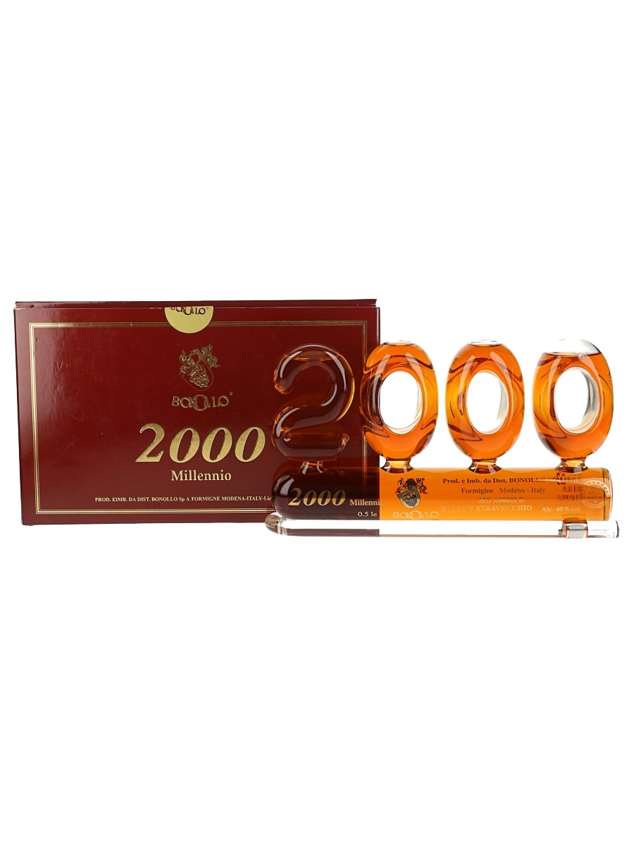 BONOLLO Grappa Brandy 2000 龍 ガラスボトル