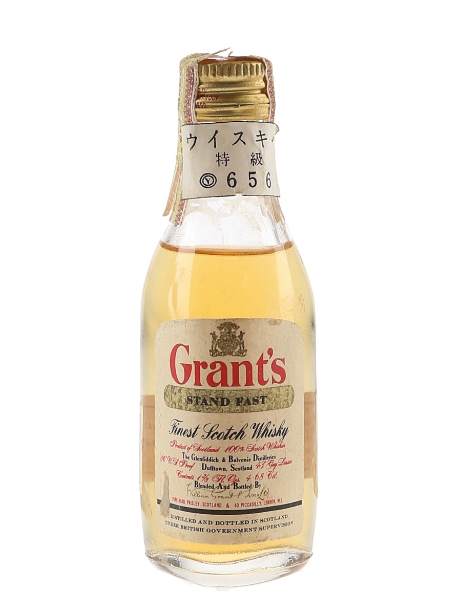 Grant's Standfast Bottled 1980s 4.68cl / 43%