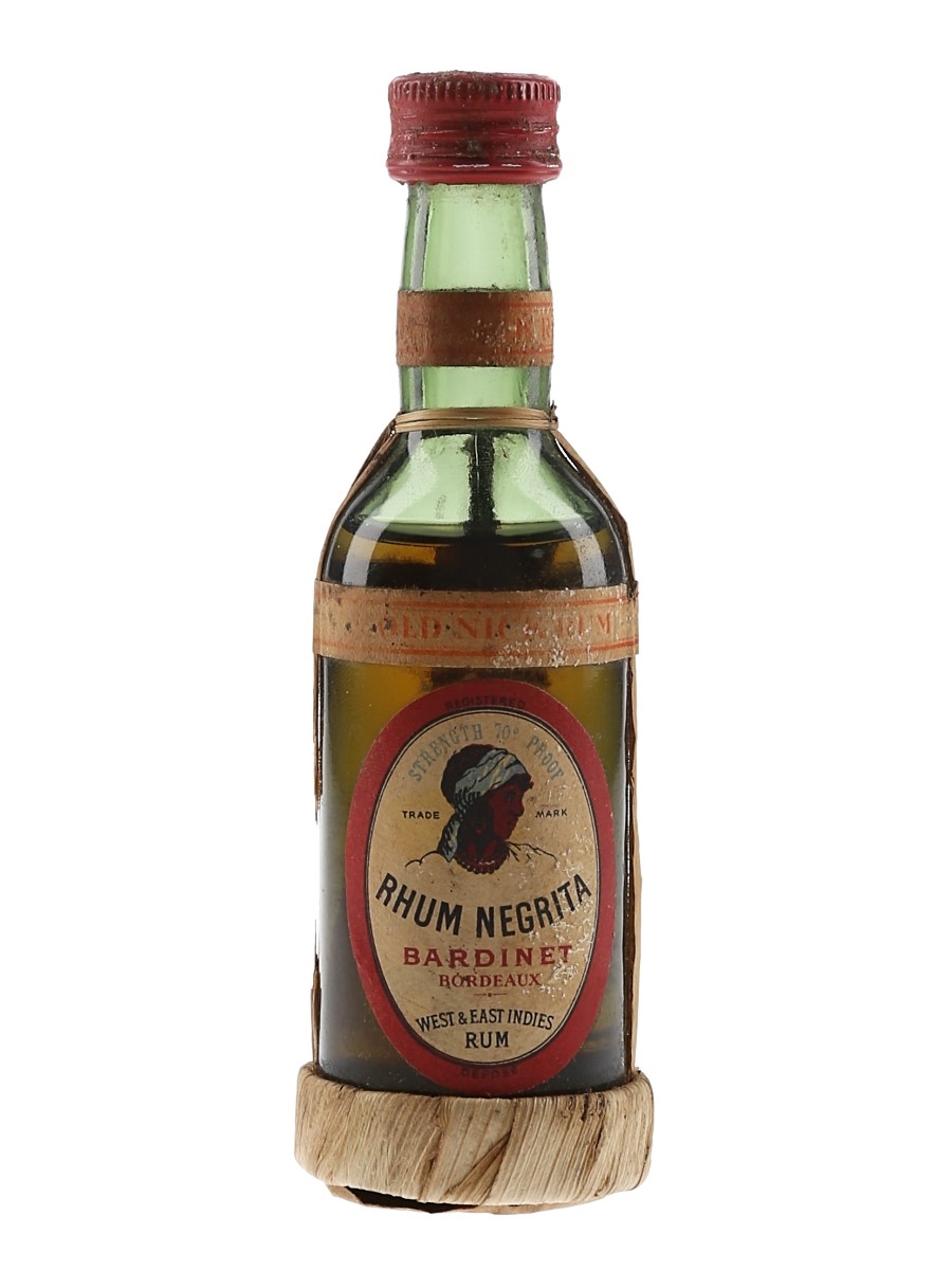 Bardinet Rhum Negrita Bottled 1970s 5cl / 40%