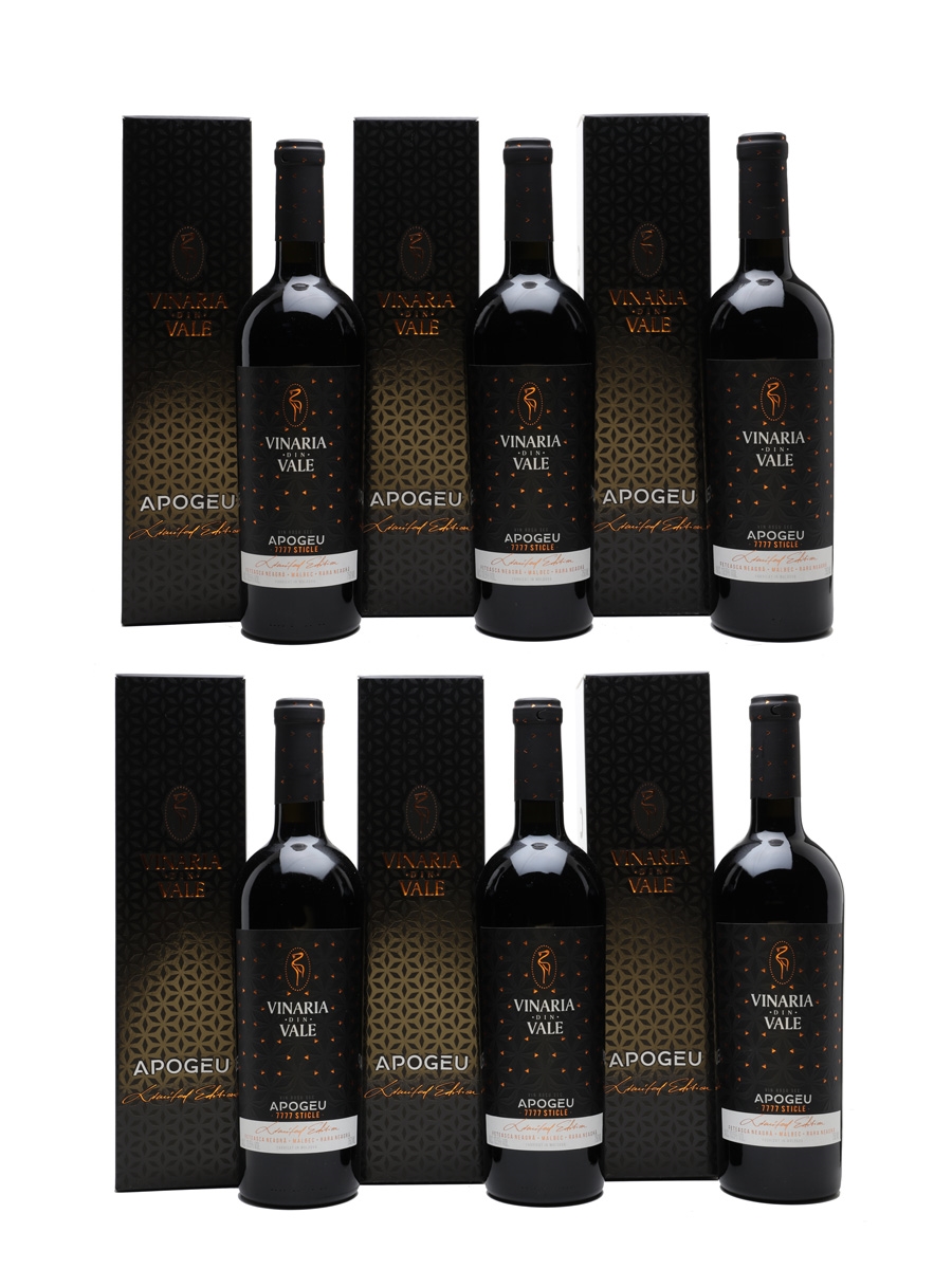 Vinaria Din Vale Limited Edition 7777 Apogeu - Malbec Blend 6 x 75cl / 13.5%