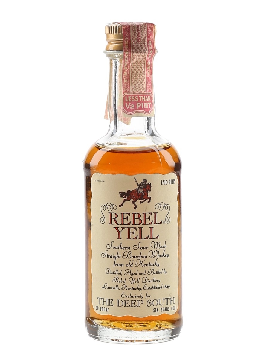 Rebel Yell 6 Year Old Bottled 1960s-1970s 5cl / 45%