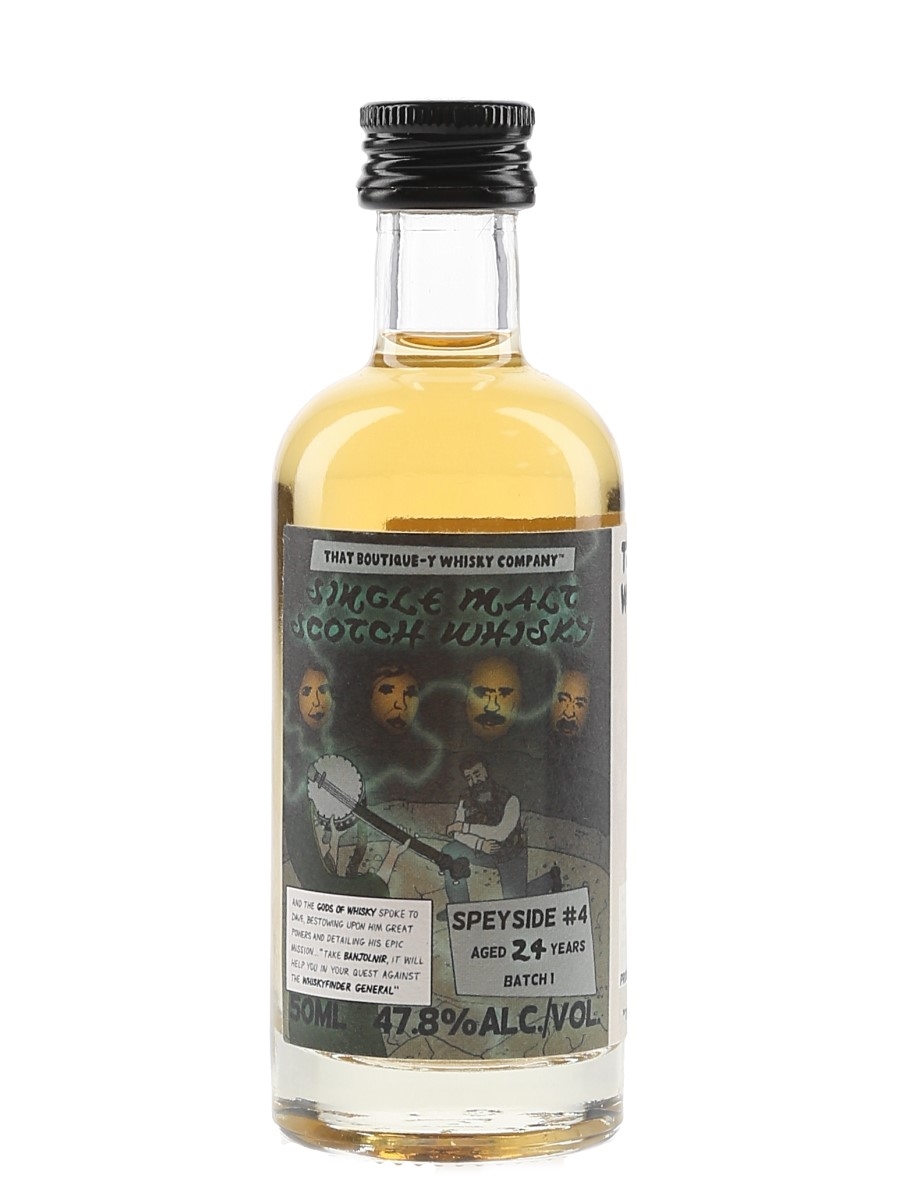 Speyside No.4 24 Year Old Batch 1 That Boutique-y Whisky Company 5cl / 47.8%