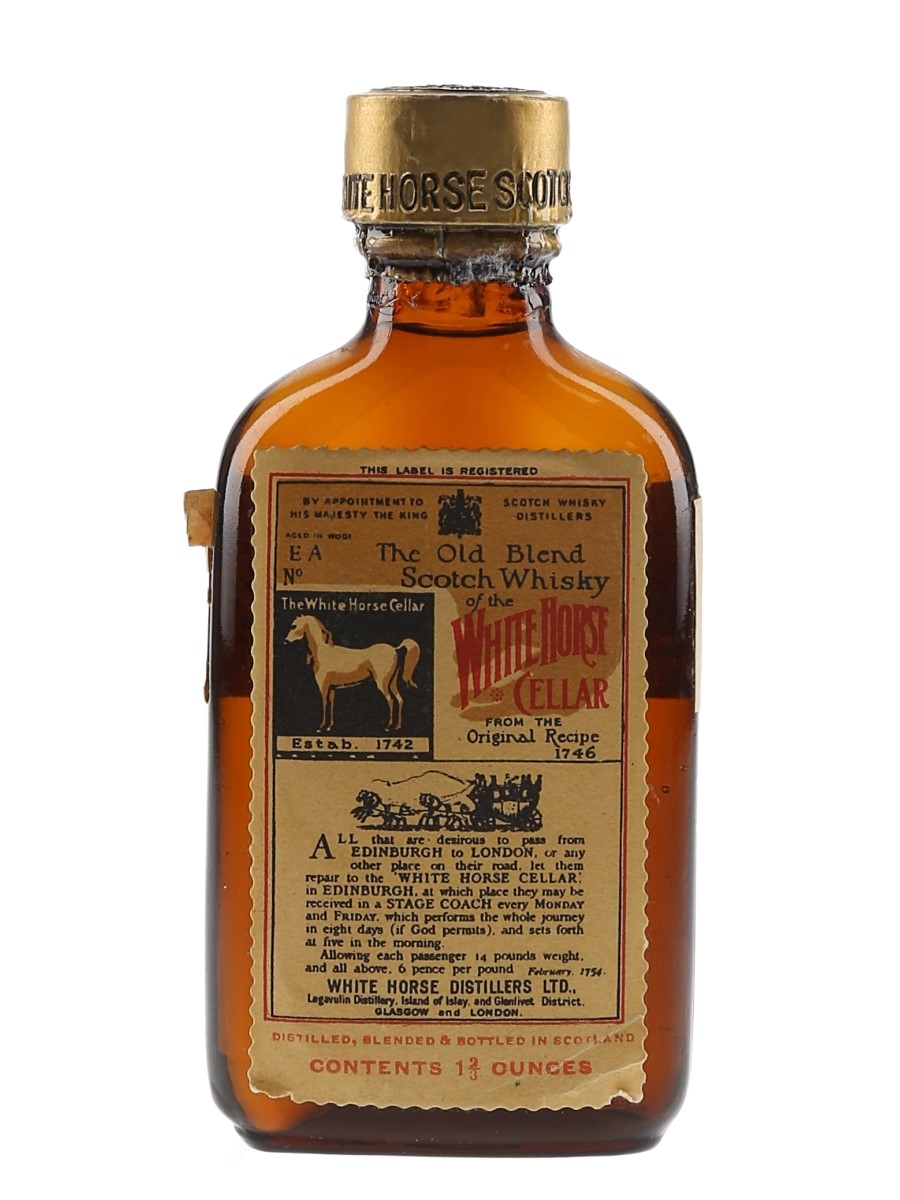 White Horse Bottled 1940s-1950s 5cl / 40%