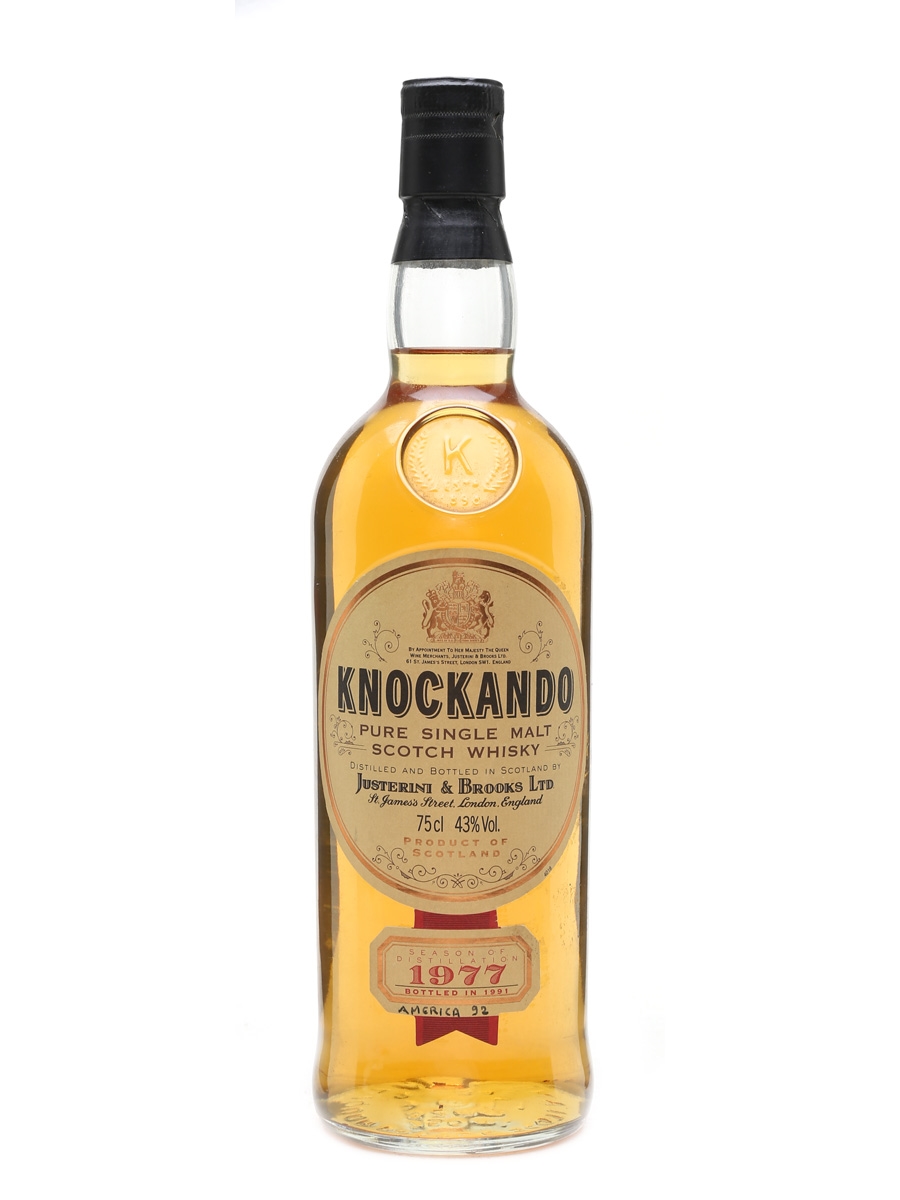 KNOCKANDO スコッチウイスキー 1977年　古酒　750ml Knockando 1977 - Lot 14541 - Buy/Sell Speyside Whisky Online