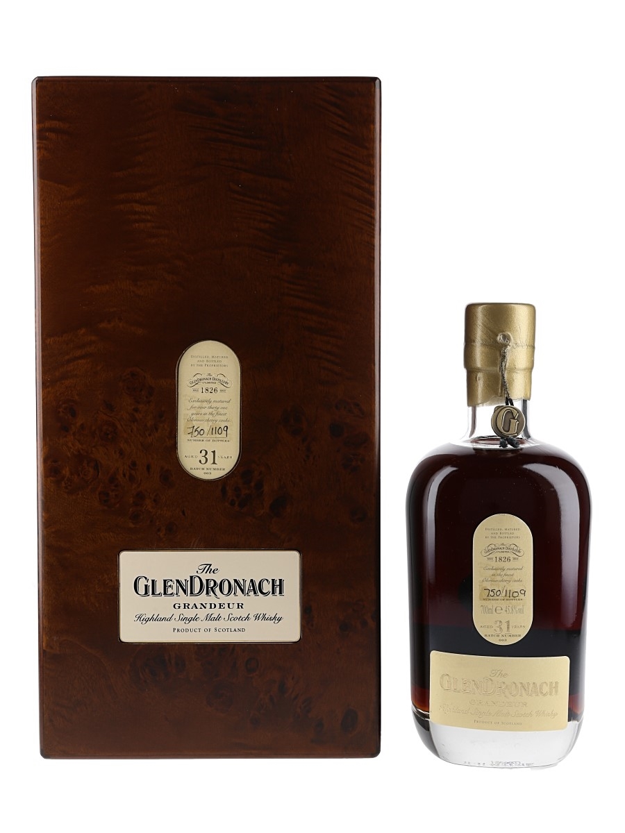 Glendronach Grandeur 31 Year Old 2012 Release - Batch Number 3 70cl / 45.8%