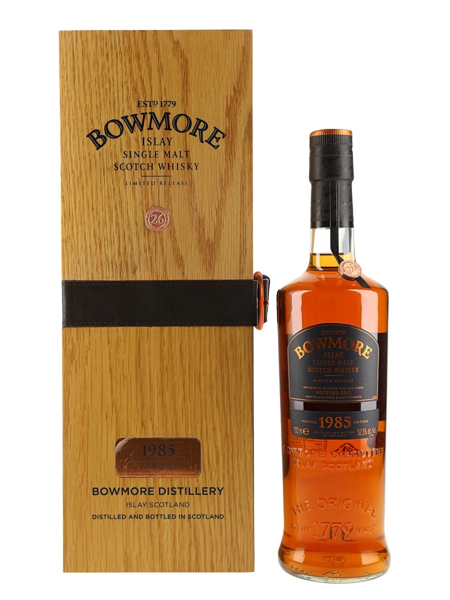 Bowmore 1985 26 Year Old Bottled 2012 - Limited Release 70cl / 52.3%