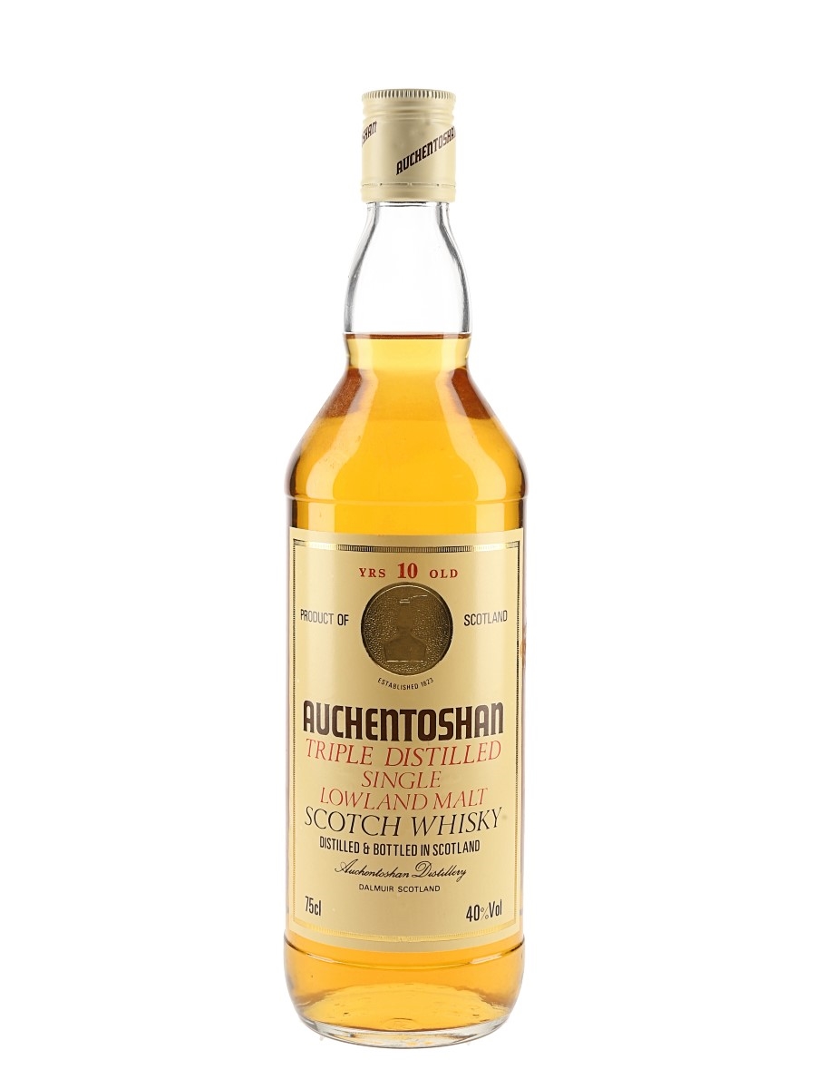Auchentoshan 10 Year Old Bottled 1980s 75cl / 40%