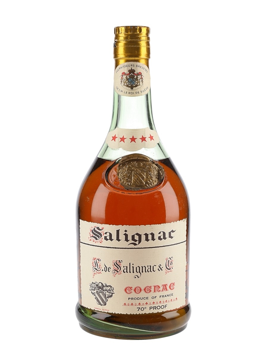 Salignac 5 Star Bottled 1960s -1970s 70cl / 40%