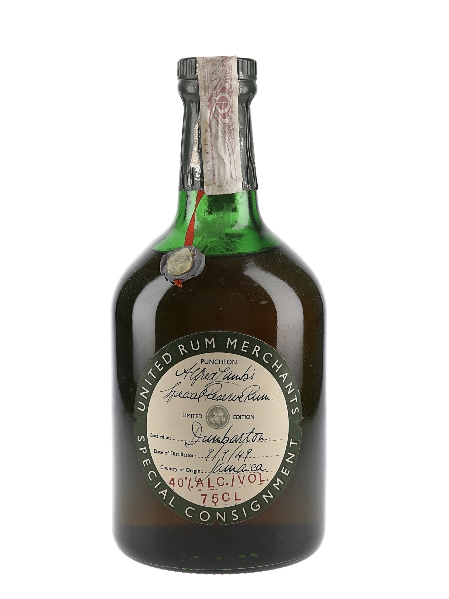 Alfred Lamb's 1949 Special Reserve Rum United Rum Merchants 75cl / 40%