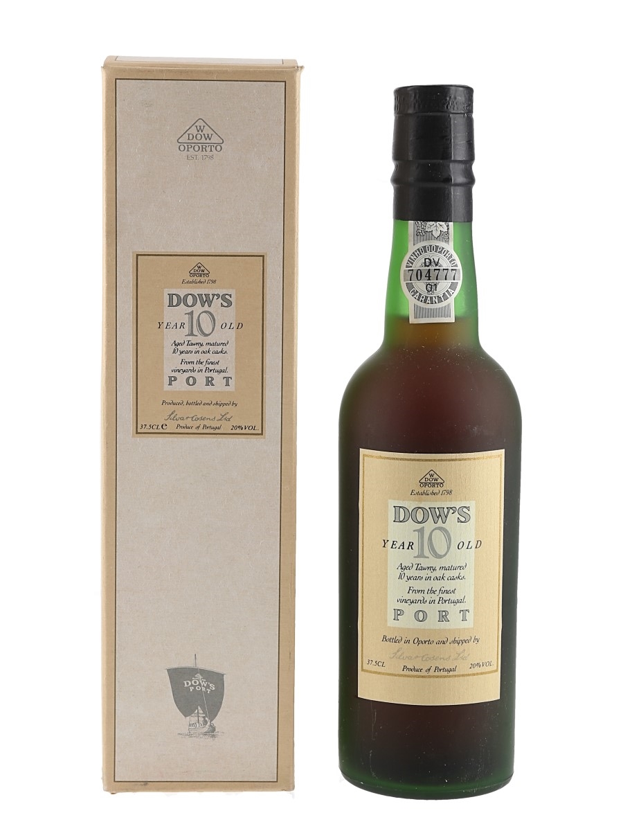 Dow's 10 Year Old Tawny Port Bottled 1991 37.5cl / 20%
