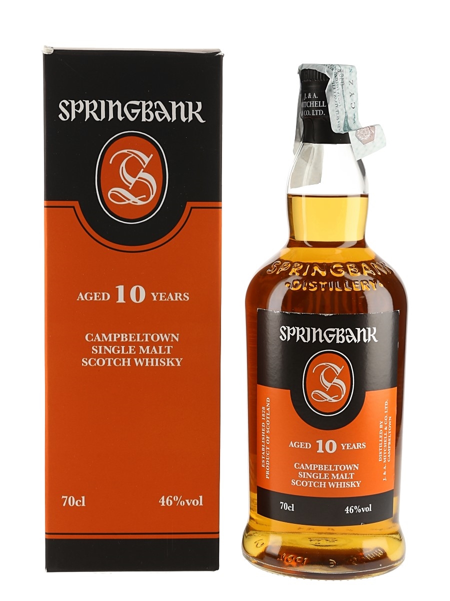 Springbank 10 Year Old Bottled 2020 70cl / 46%