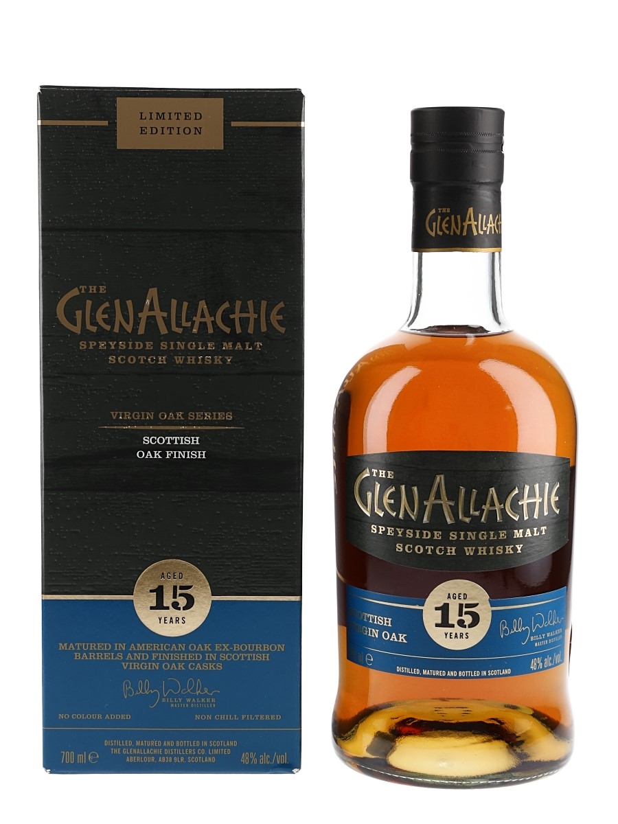 Glenallachie 15 Year Old Scottish Virgin Oak Limited Edition 70cl / 48%