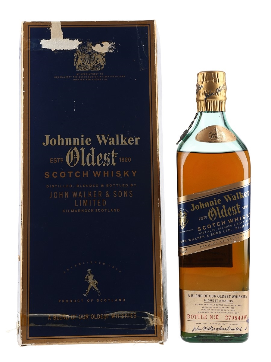【未開封】Johnnie Walker Oldest LIMITED Buy Buy Johnnie Walker Oldest 15-60 year old | Flask Wines