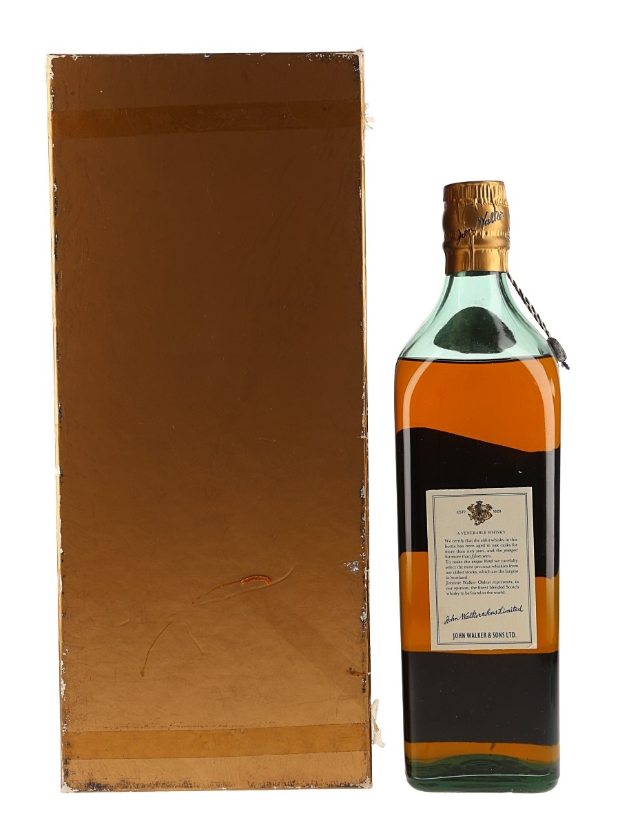 Johnnie Walker Oldest 15-60 Year Old (Blue Label) - Lot 130997