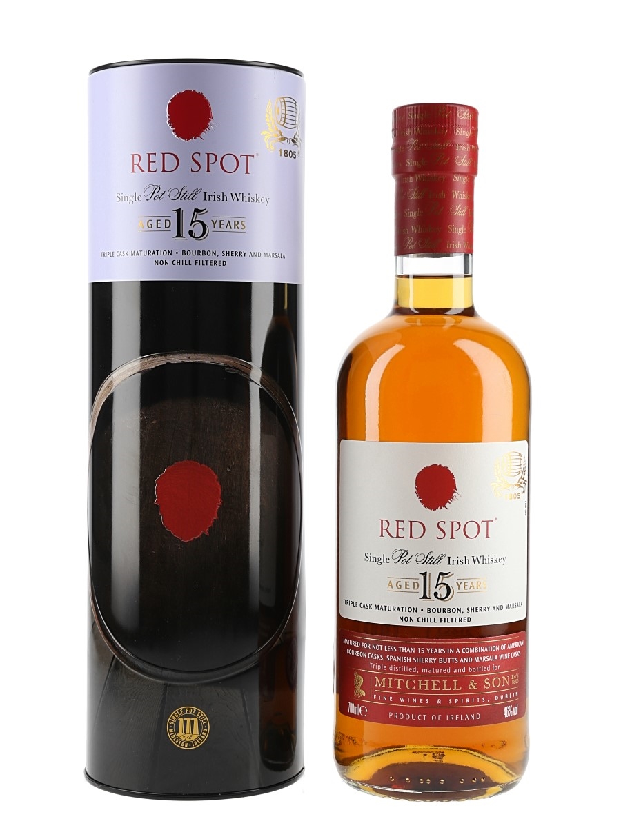 Red Spot 15 Year Old Bottled 2021 - Mitchell & Son 70cl / 46%