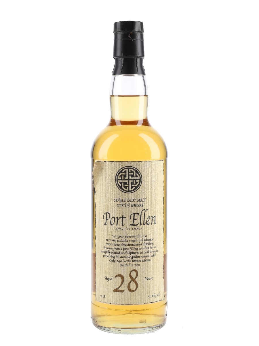 Port Ellen 28 Year Old Bottled 2011 - Old Bothwell 70cl / 51%
