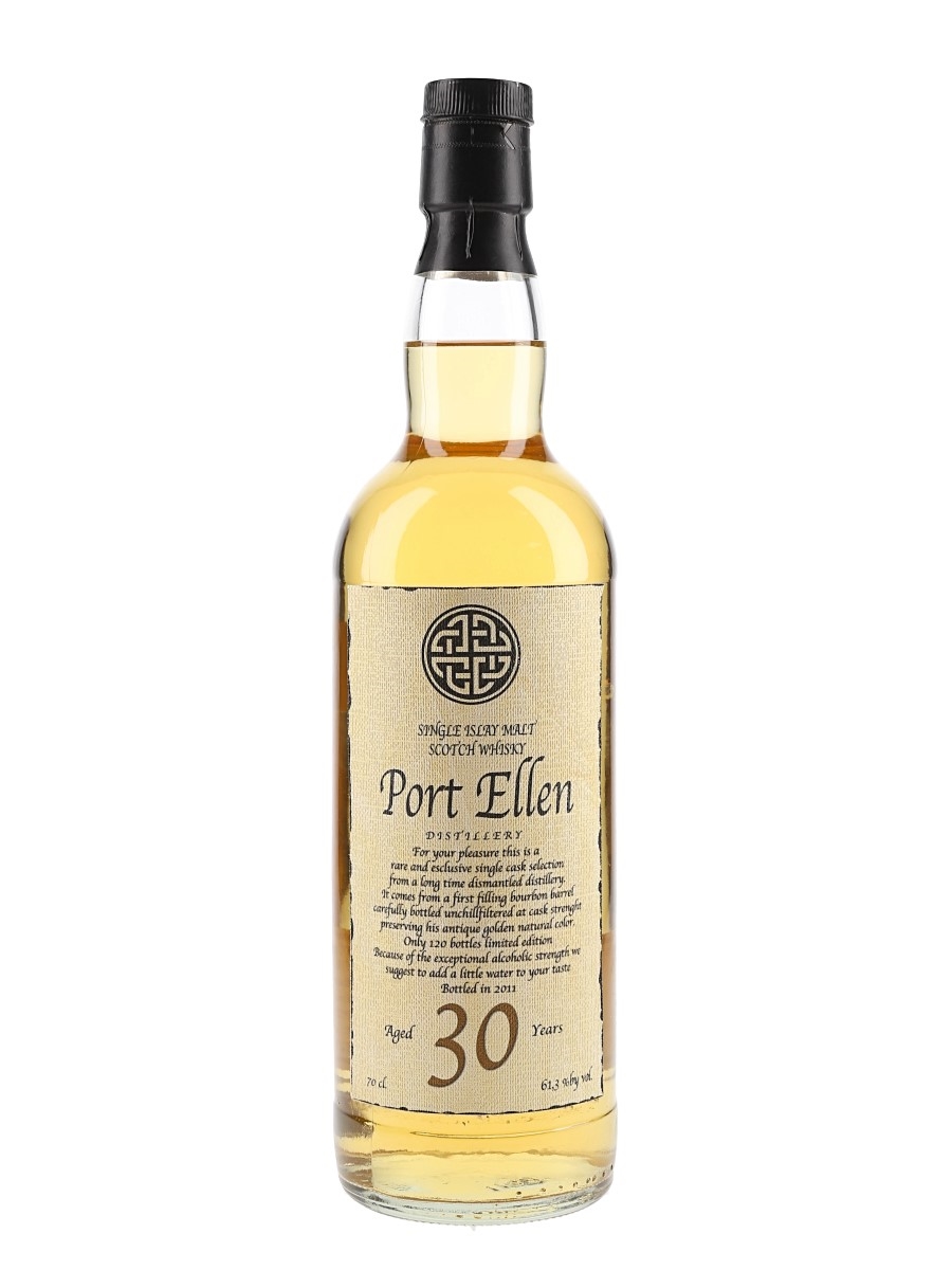 Port Ellen 30  Year Old Bottled 2011 - Old Bothwell 70cl / 61.3%
