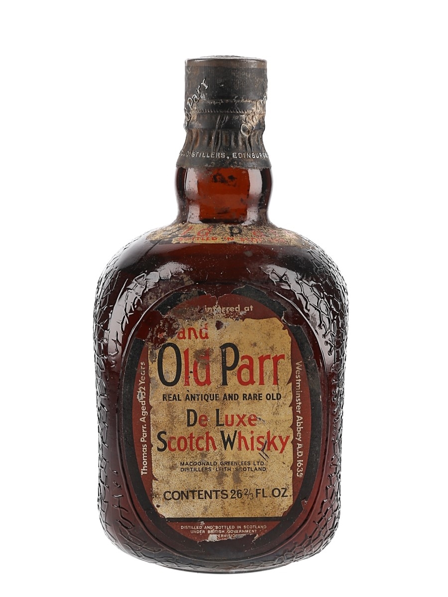 Grand Old Parr De Luxe Bottled 1970s 75.7cl