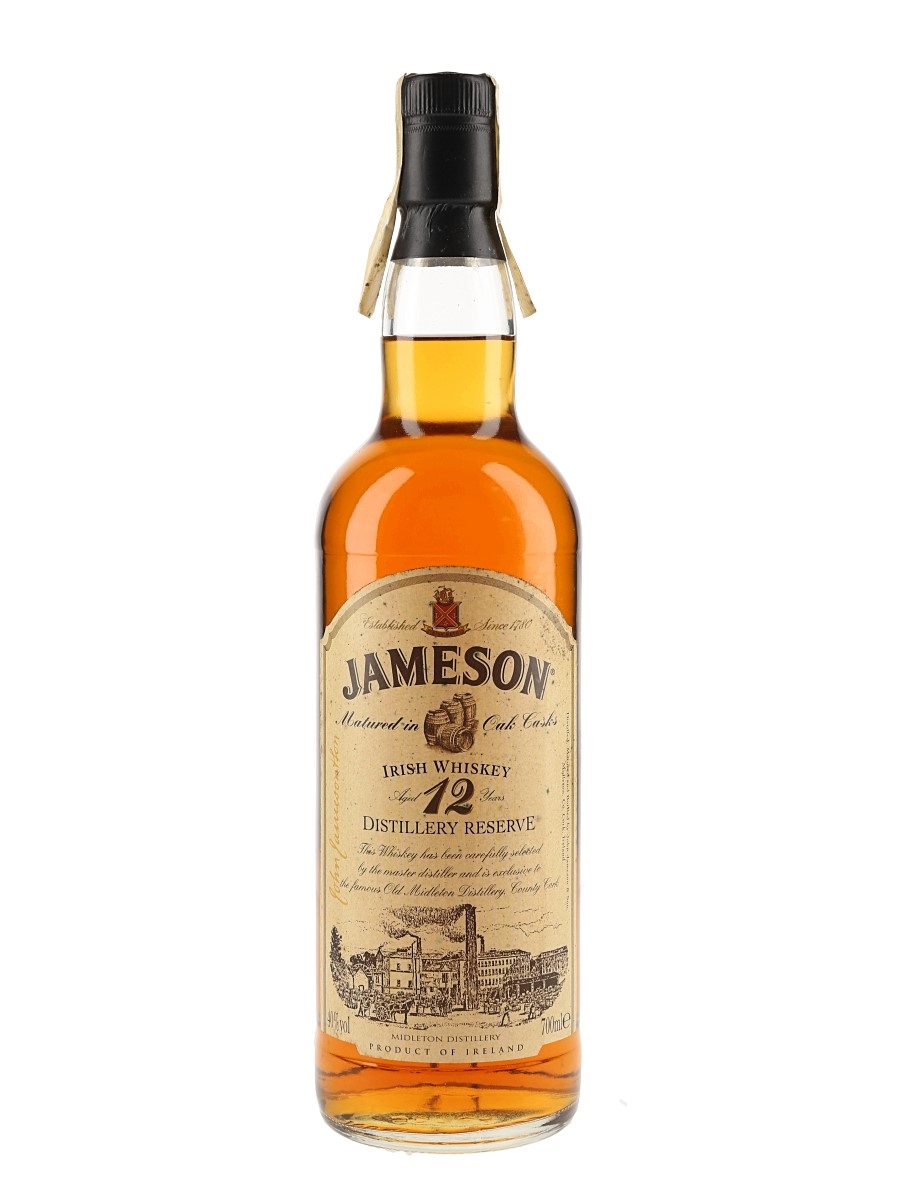 Jameson 12 Year Old Distillery Reserve Old Midleton Distillery Exclusive 70cl / 40%
